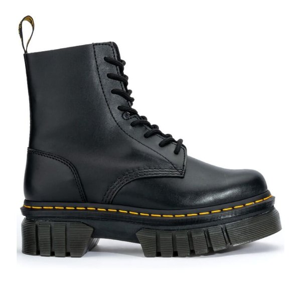 [NEW] WOMEN'S DR MARTENS AUDRICK EYE BOOT NAPPA LUX SIZE 9 PLATFORM SHOES BOOTS - Picture 3 of 5